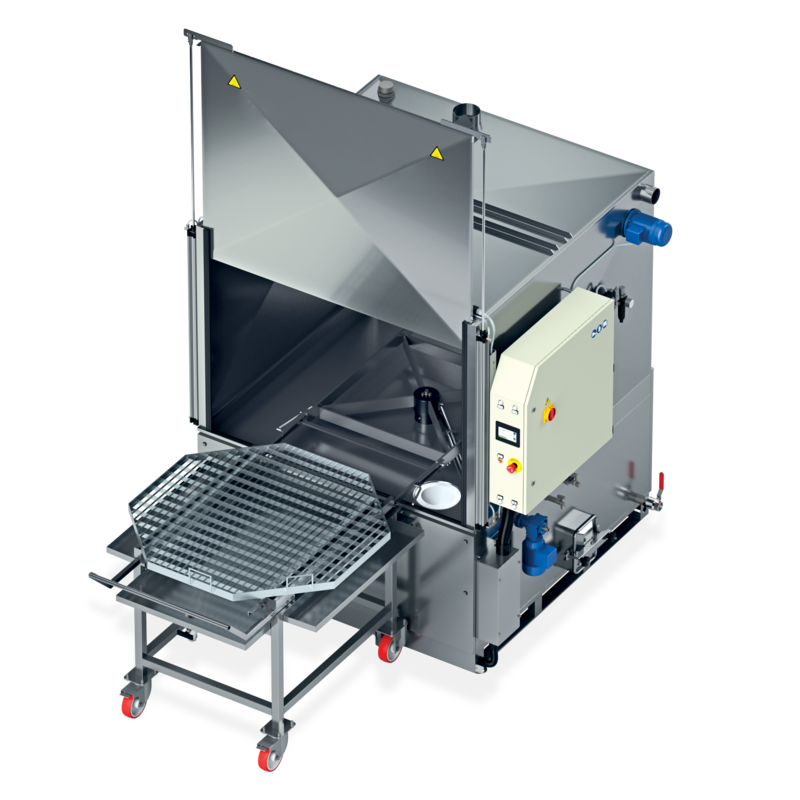 Masini de industriale de spalat cu platforma rotativa