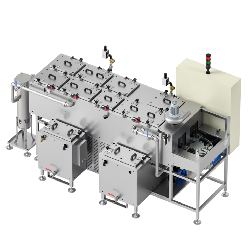 Tunel de spalare oval