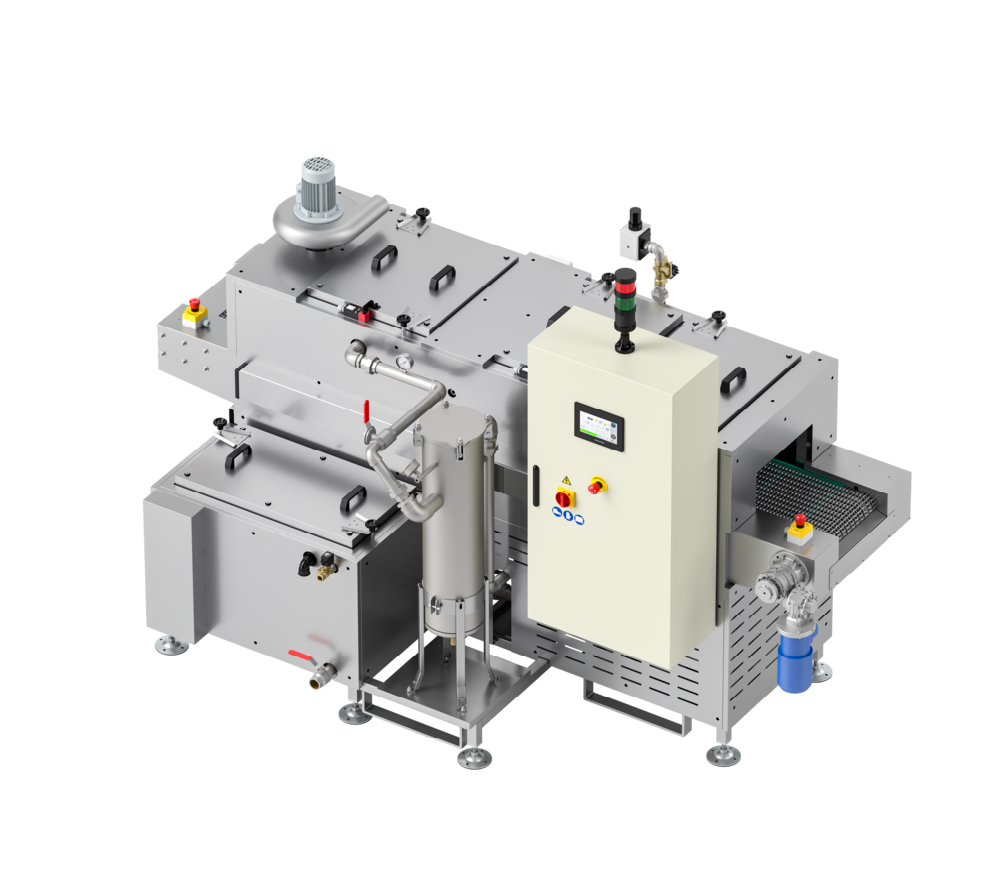 Tunel de splat ambalaje KLT