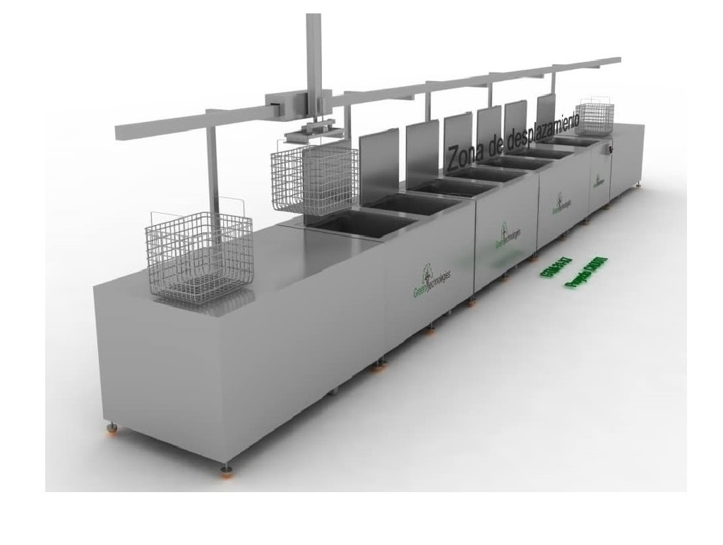 Linii automate de spalare cu ultrasunete