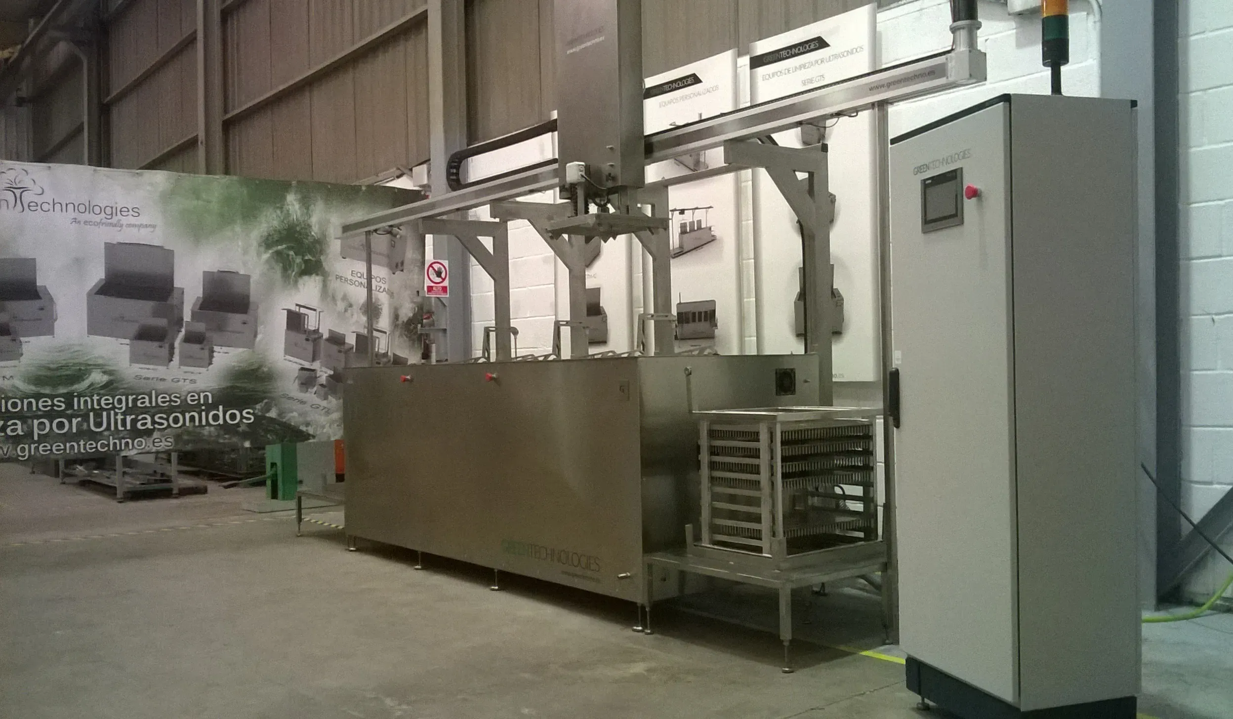 Linii automate de spalare cu ultrasunete