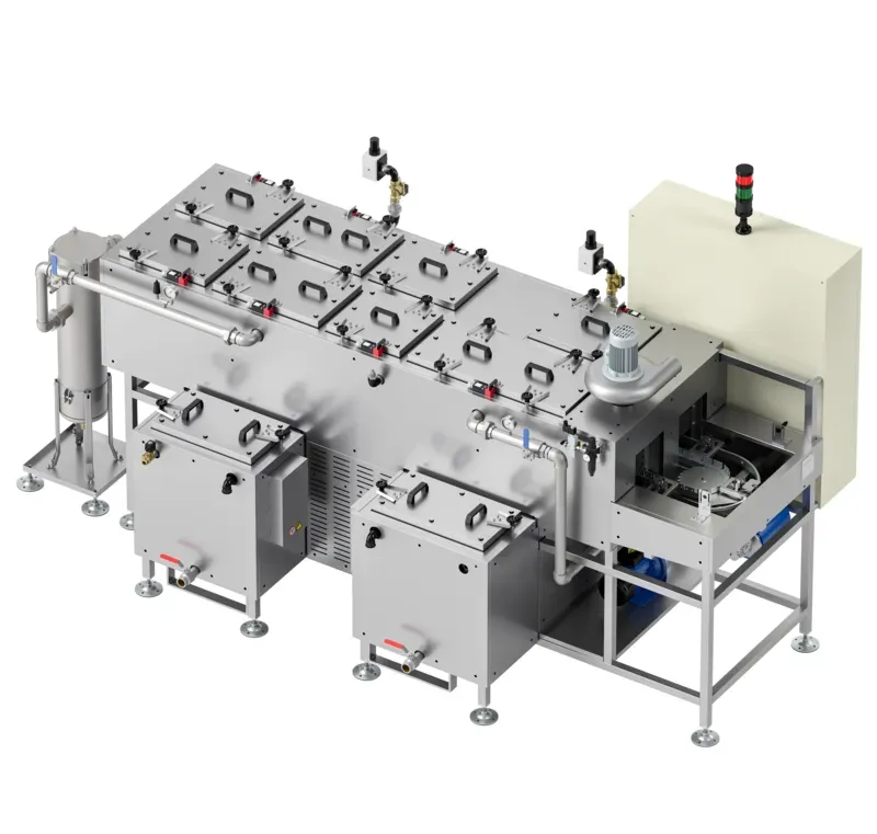 TUNEL OVAL de spalare