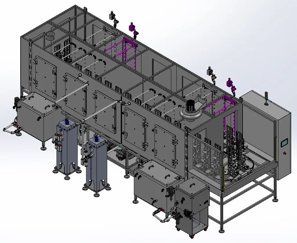 TUNEL OVAL de spalare